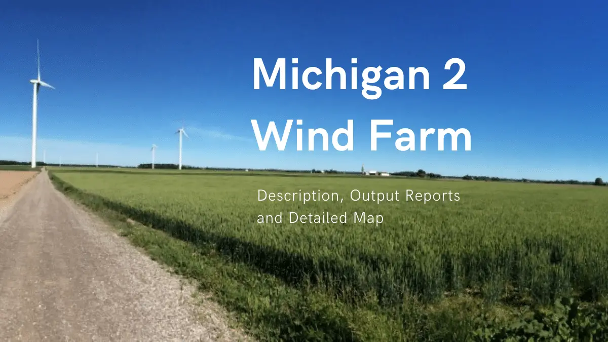 Michigan II Wind Farm Feature Image