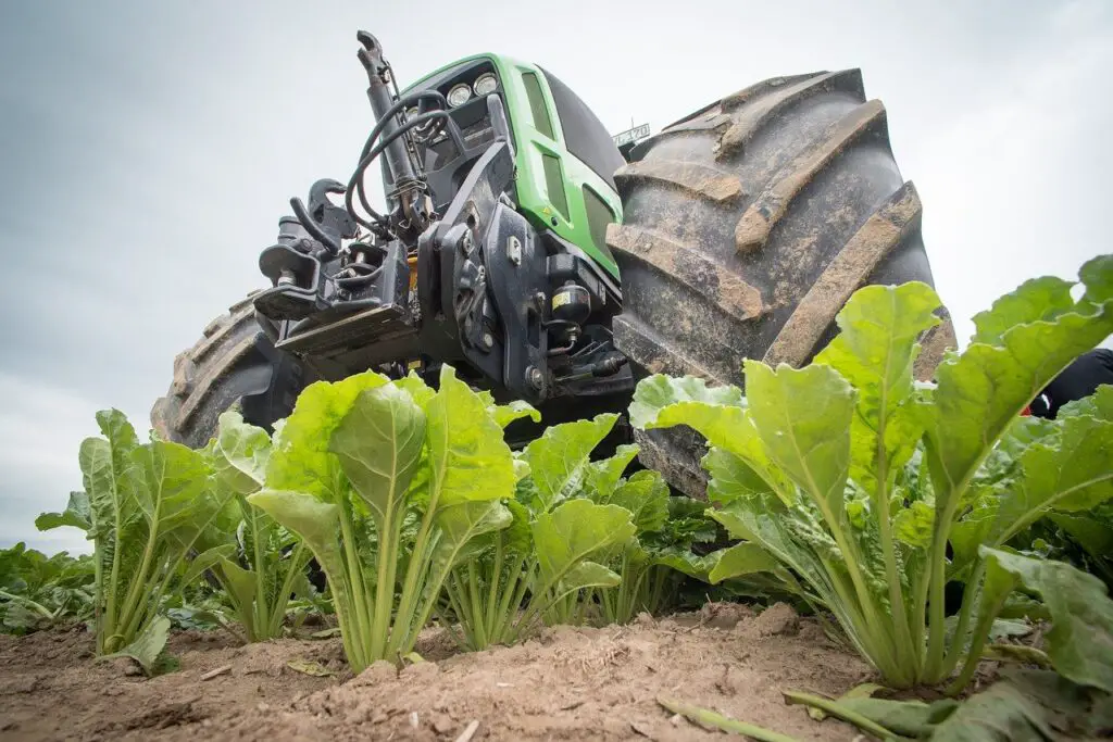 Sugar Beet Tractor - Michigan Sugar Beet History