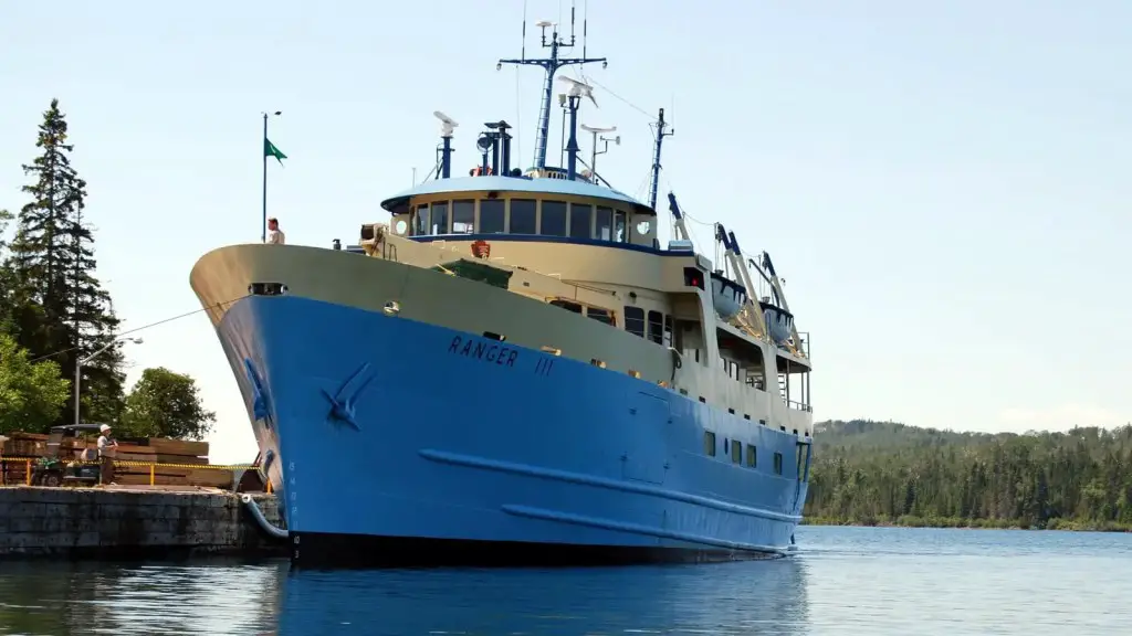 Ranger III Docked at Mott Island