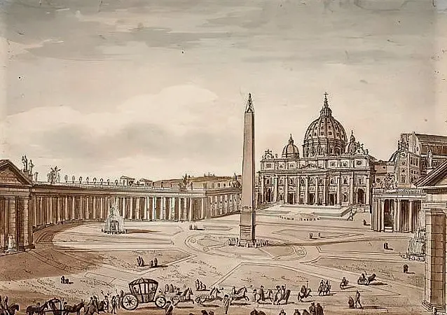 St. Peters Basilica c1830