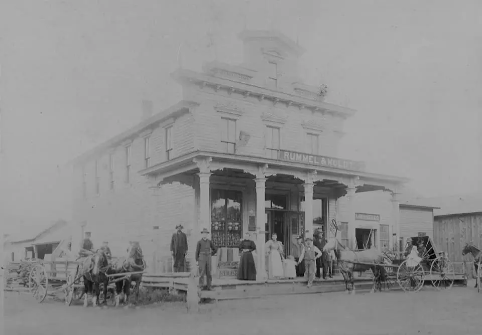 Rummel & Woldt General Store c1890