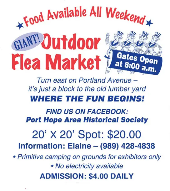 Flea Market of the Port Hope Festival