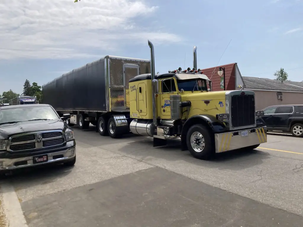 Truck in Port Austin