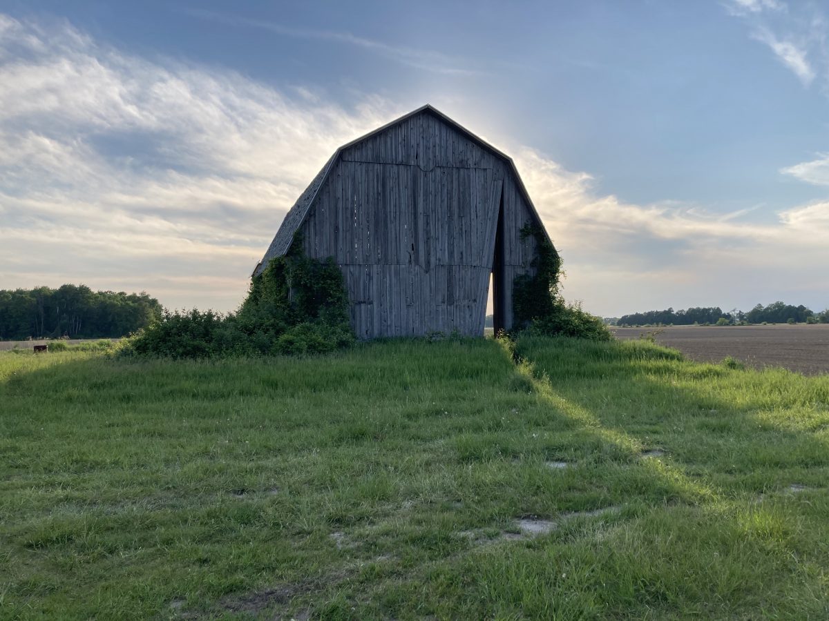 Secret Sky Barn in Michigan's Thumb