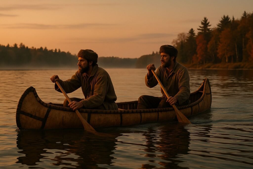 Caseville Mystery - Canoe at Sunset