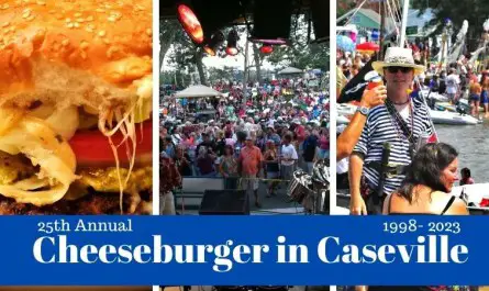 Caseville Cheeseburger Festival 25 years
