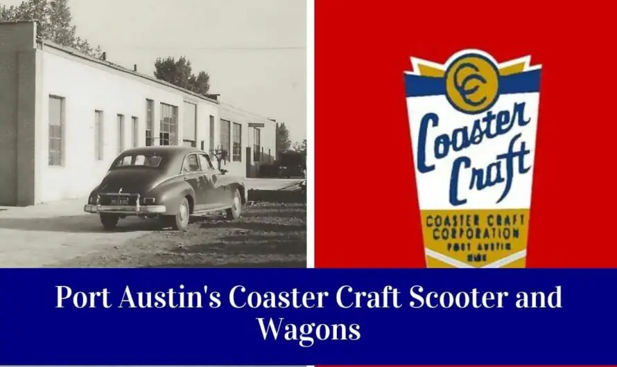 When Port Austin Made Coaster Craft Scooters & Flying Scot Bikes