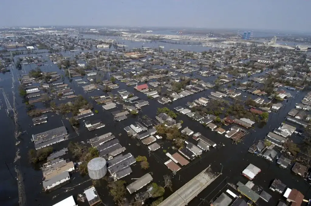 New Orleans After  Hurricane Katina