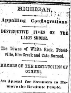 history of white Rock Michigan