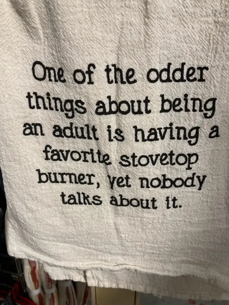 Being An Adult - DIsh Towels With Sayings