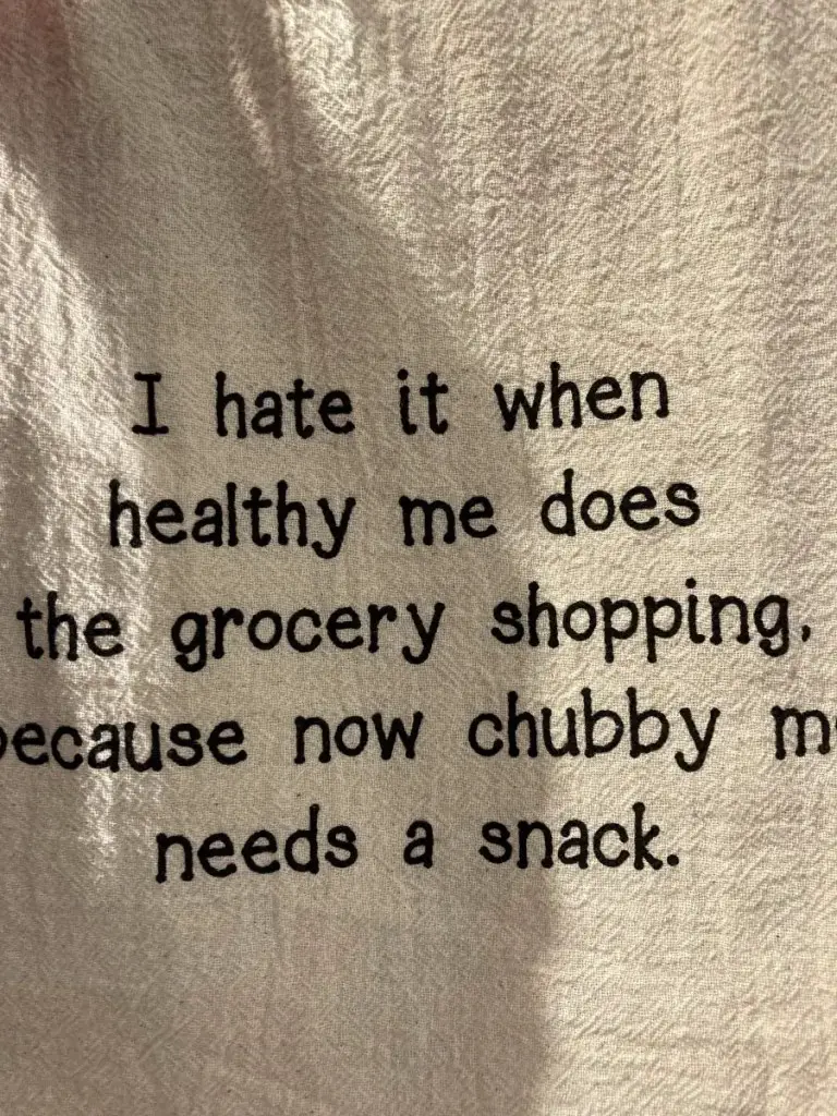 Dieting - Dish Towels With Funny Sayings