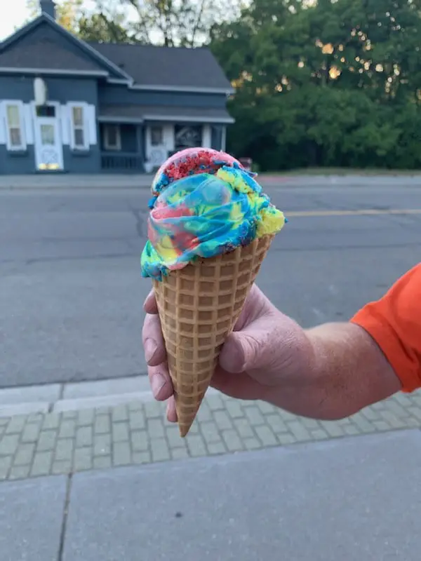 Superman Ice Cream Cone