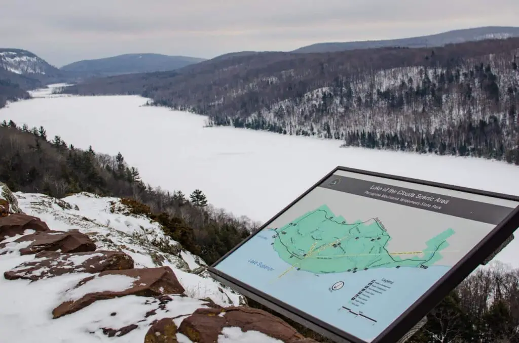 #4 Porcupine Mountains Wilderness State Park - Winter Camping in Michigan