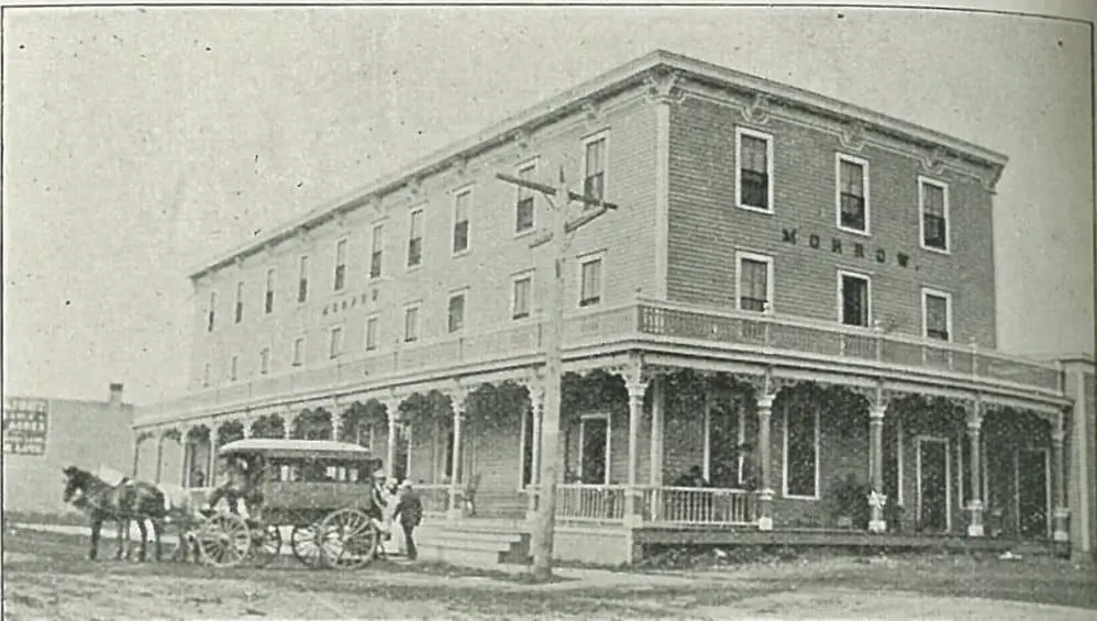 Morrow House Hotel - Bad Axe, Michigan - Huron County Township Names