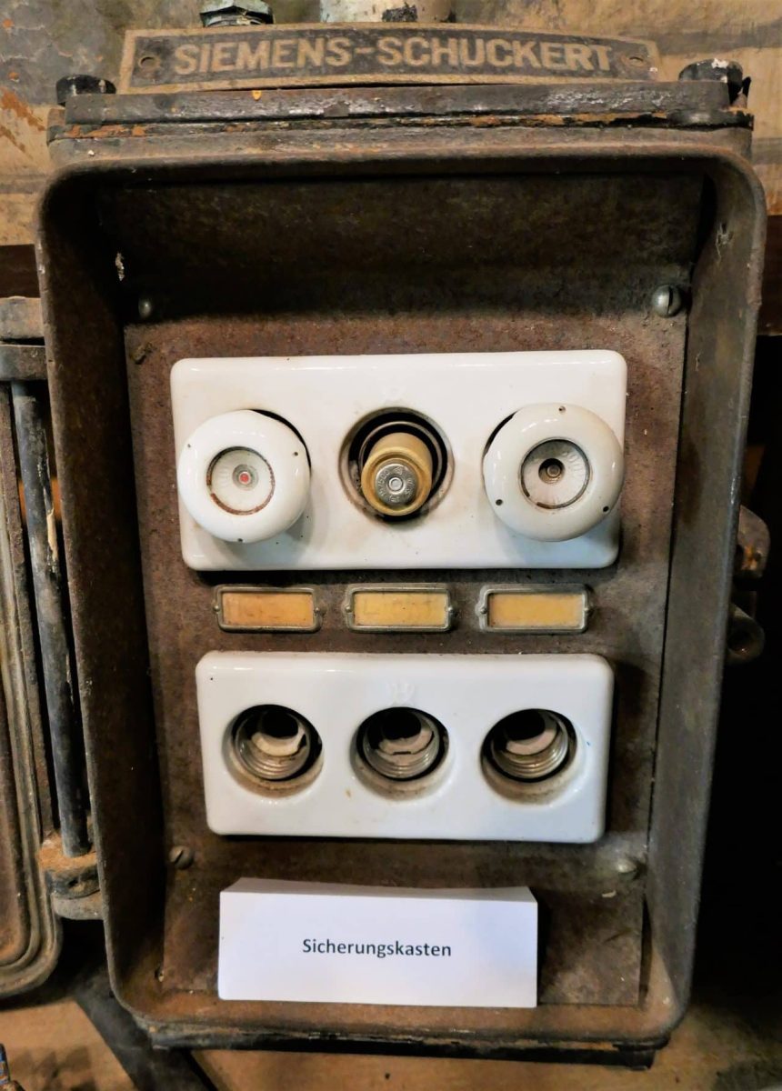 Old Electrical Panel Fuse Box