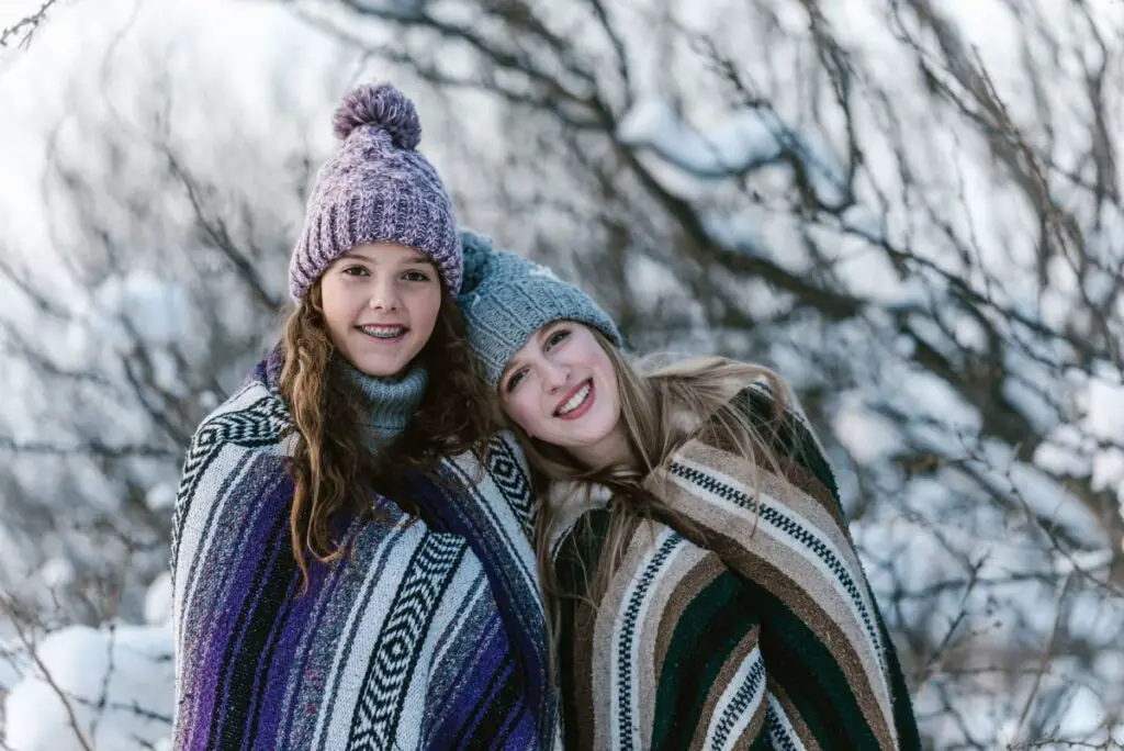 Winter Clothes - Northern Lights in Michigan