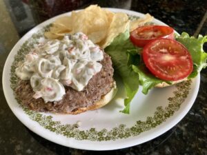 Michigan Style Olive Burger