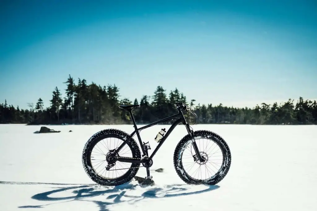 Mountain Bike in Winter - Things to Do in Michigan in Winter