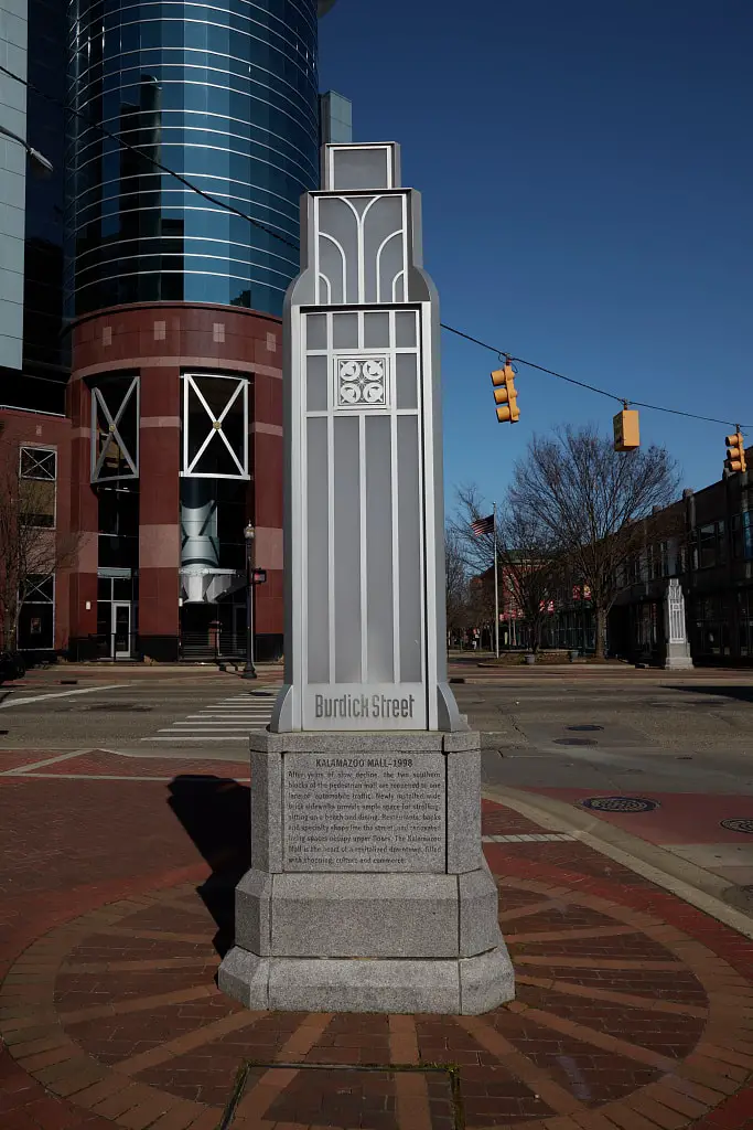 Kalamazoo Mall Marker