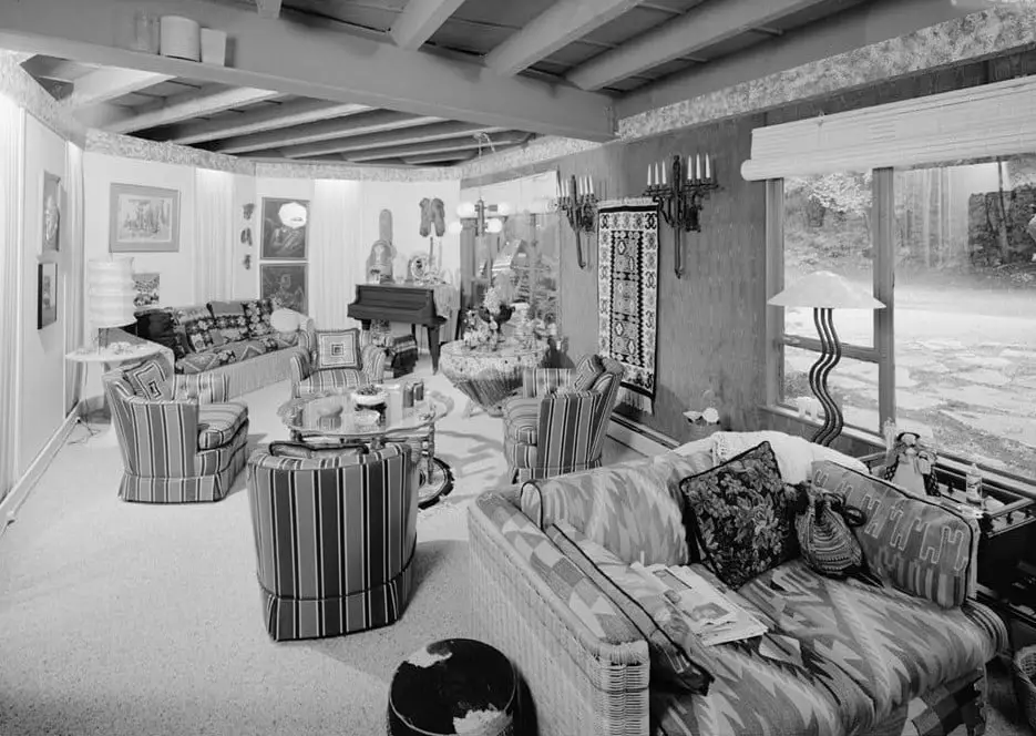 House of Tomorrow - Living Room - Library of Congress