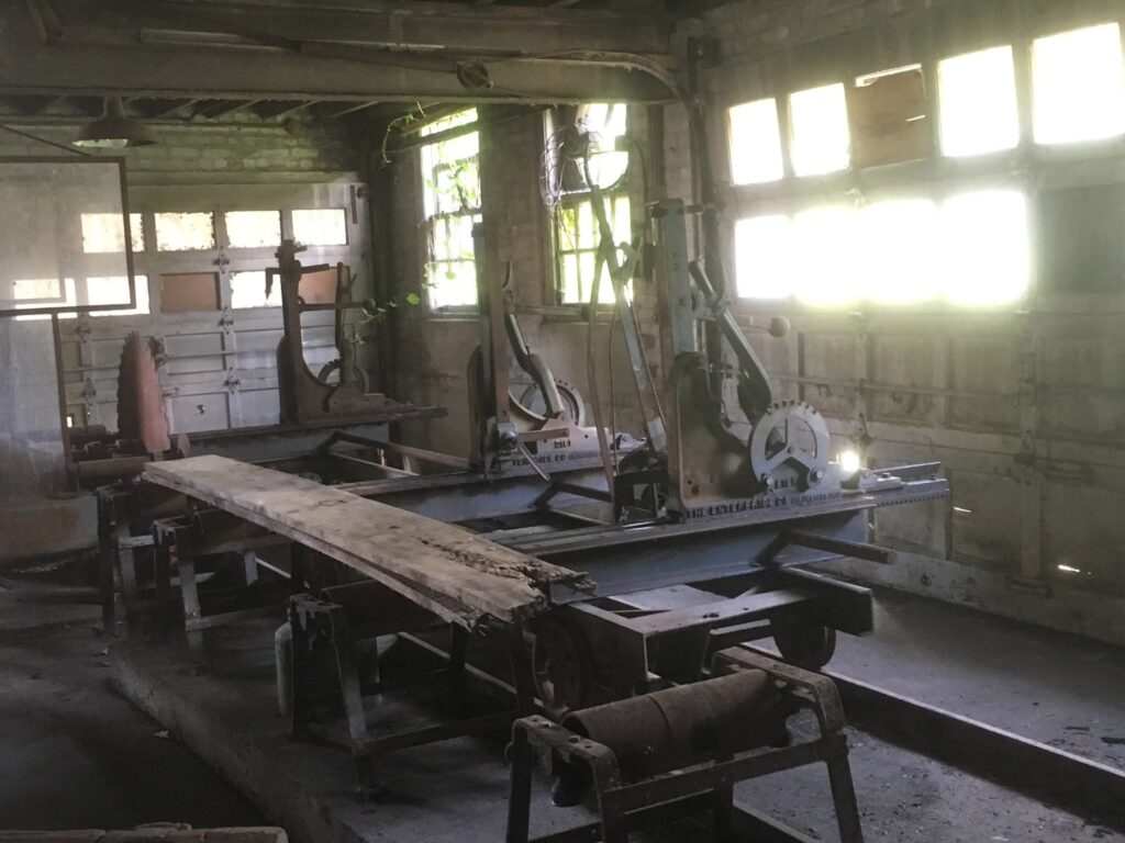 Interior of Sawmill
