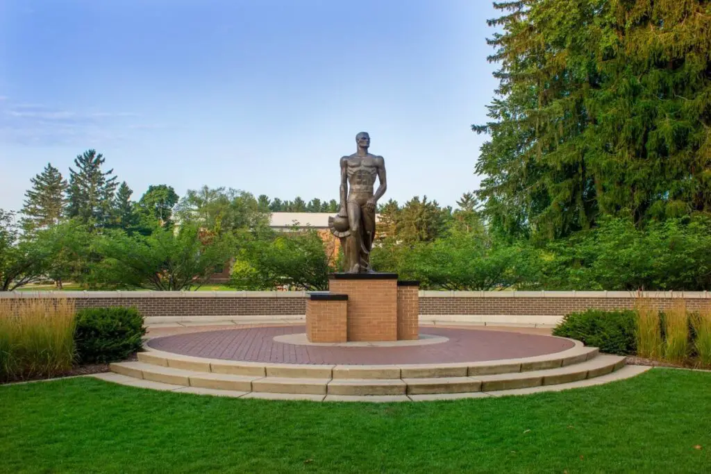 Sparty at Michigan State University