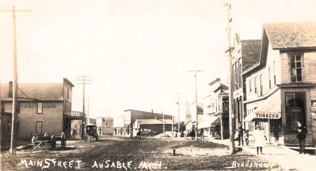 1911 Oscoda and AuSable Fire
