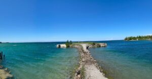 Presque Isle Range Light Beach