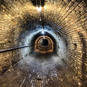 The tunnels of Traverse City State Hospital