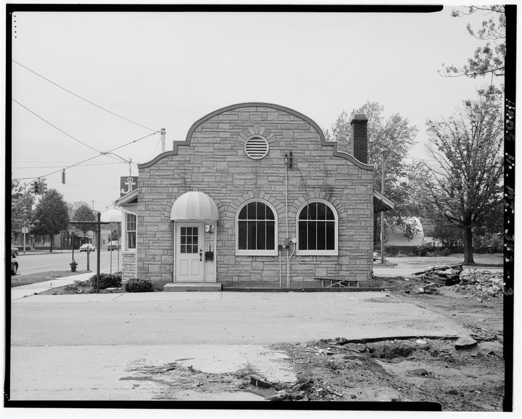 Interurban Station, North side of M104, .5 mile east of Grand Haven Bridge, Spring Lake, Ottawa County, MI