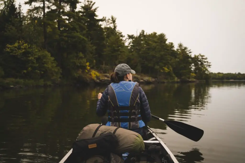 Canoeing at Voyageurs National Park
