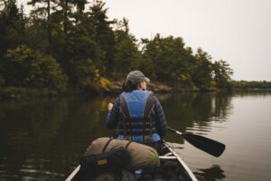 Canoeing at Voyageurs National Park