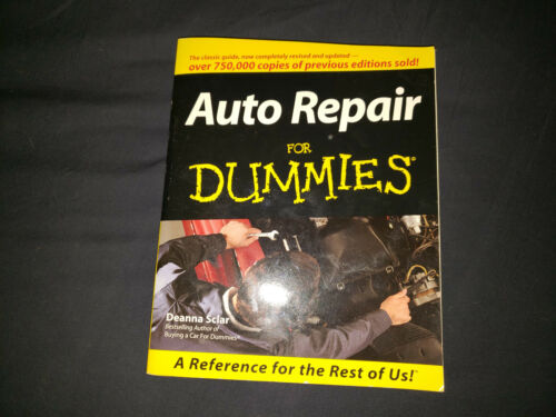 Auto Repair For Dummies Book