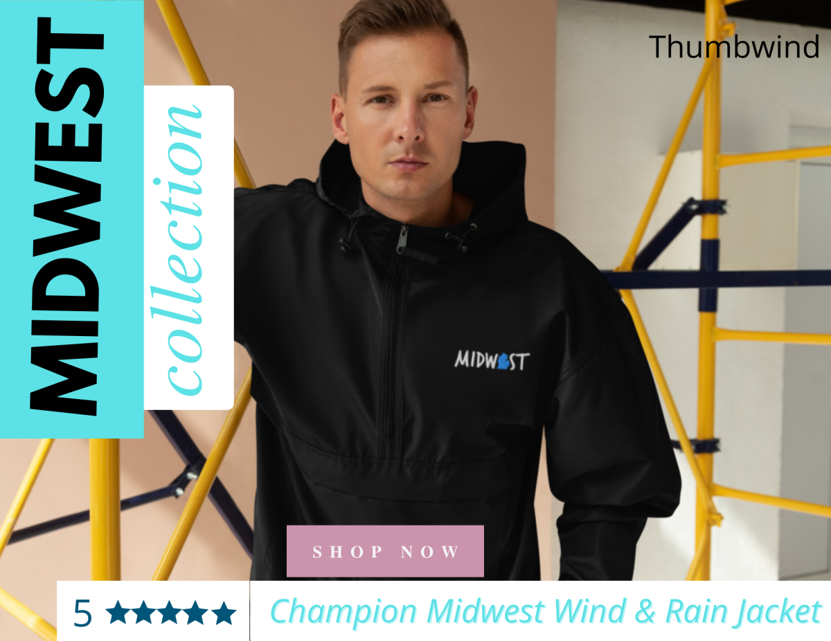 Michigan T-Shirts - Champion Wind & Rain Jacket