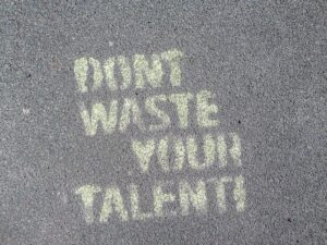 sign on the street - personal growth goals