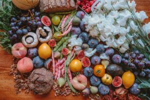 fresh food - balanced diet