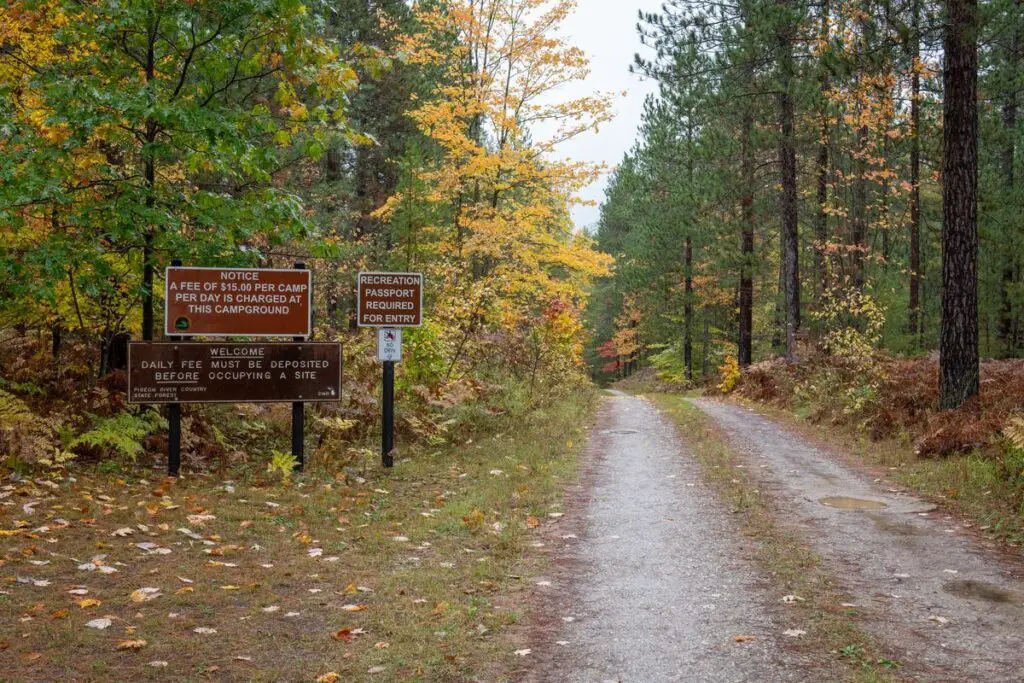 Pigeon River State Forest - Backpacking Michigan Lower Peninsula