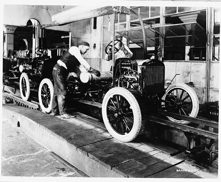 Assembly Line at Ford Motor
