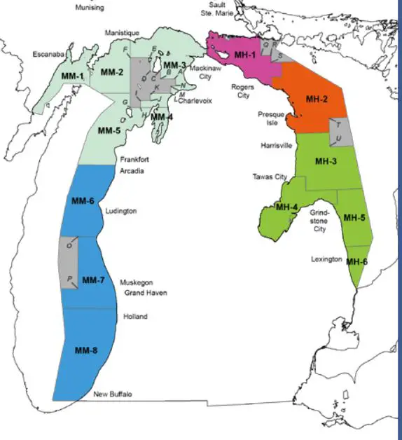 Michigan Fishing Maps