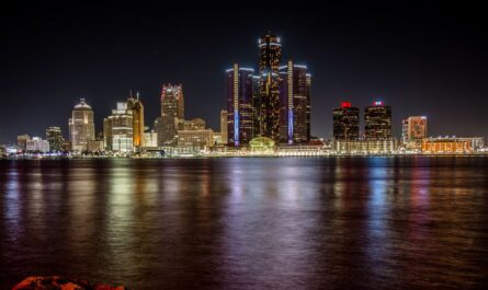 Detroit At Night