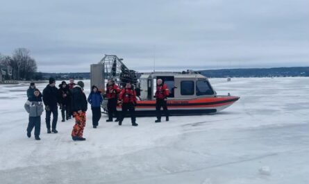 US Coast Guard Airboat