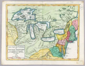 Native American settlements