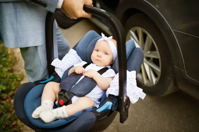 Baby in Car Seat - Baby Outdoors