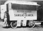 1920s Red Cross nurse mobile clinic Sanilac County Michigan