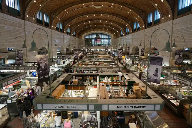 Cleveland Market in Ohio