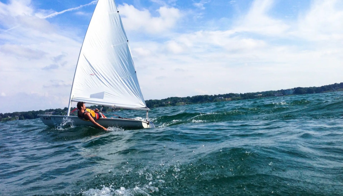 Sailing Lake Erie