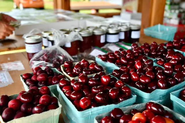 Traverse City is known for its Cherry Season