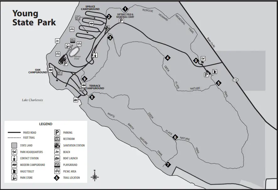 Young State Park Map
