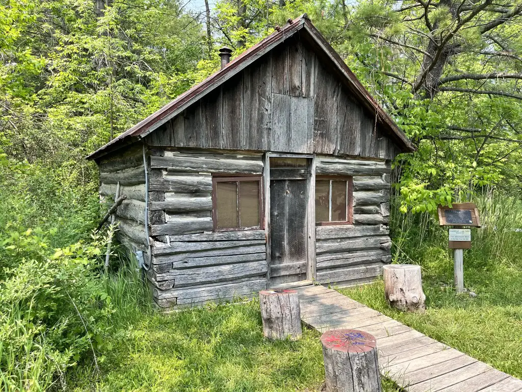 Sanilac History Museum and Village - Michigans log cabin day