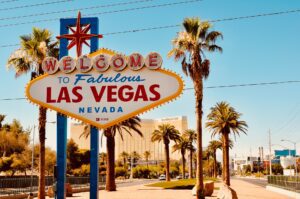 Exciting view of Las Vegas, a sports paradise for fans from Michigan.